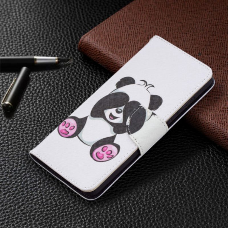 Flip Case voor Samsung Galaxy A72 4G / A72 5G Panda-plezier