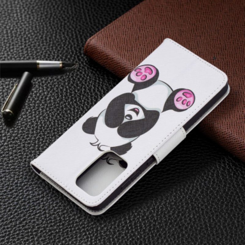 Flip Case voor Samsung Galaxy A72 4G / A72 5G Panda-plezier