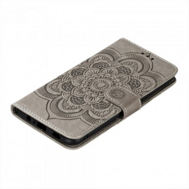 Folio-hoesje voor Samsung Galaxy A72 4G / A72 5G Volledige Mandala