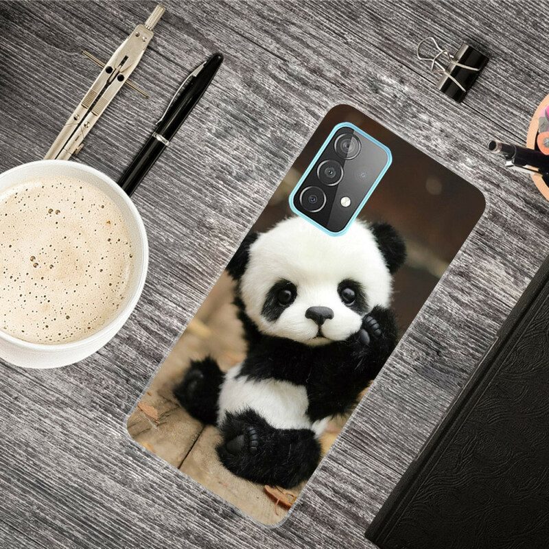 Hoesje voor Samsung Galaxy A72 4G / A72 5G Flexibele Panda