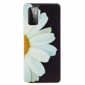 Hoesje voor Samsung Galaxy A72 4G / A72 5G Fluorescerende Bloemenserie