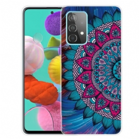 Hoesje voor Samsung Galaxy A72 4G / A72 5G Kleurrijke Mandala