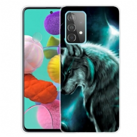 Hoesje voor Samsung Galaxy A72 4G / A72 5G Koninklijke Wolf