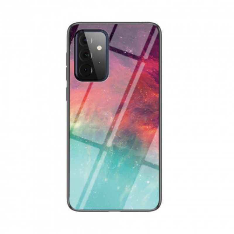 Hoesje voor Samsung Galaxy A72 4G / A72 5G Schoonheid Gehard Glas