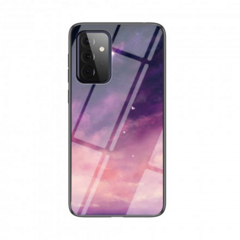 Hoesje voor Samsung Galaxy A72 4G / A72 5G Schoonheid Gehard Glas