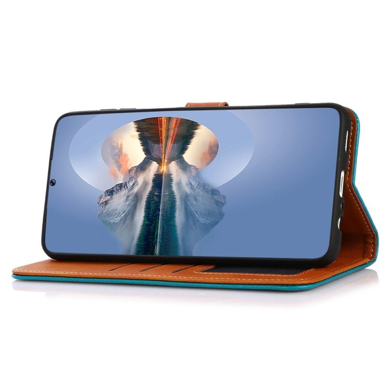 Leren Hoesje Voor Xiaomi 14 Pro Khazneh Riemsluiting