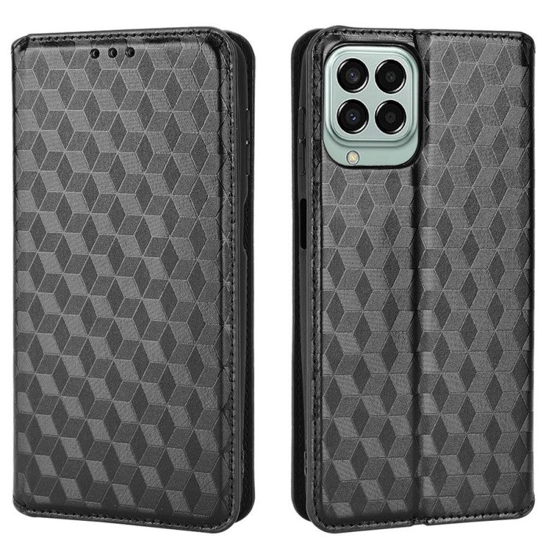 Bescherming Hoesje voor Samsung Galaxy M53 5G Folio-hoesje 3d Kubussen