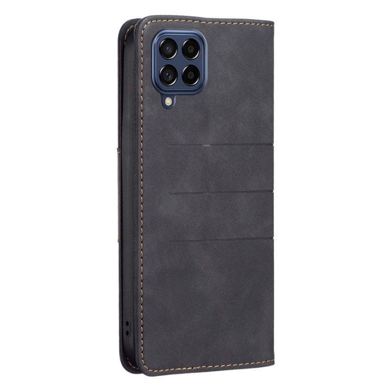 Bescherming Hoesje voor Samsung Galaxy M53 5G Folio-hoesje Binfen-kleur