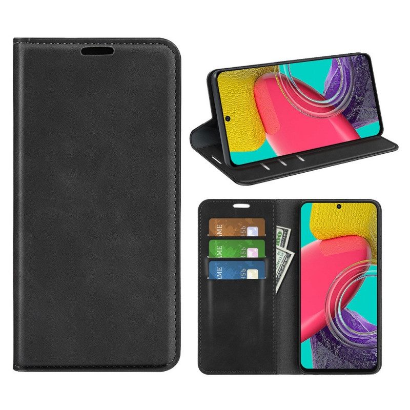 Bescherming Hoesje voor Samsung Galaxy M53 5G Folio-hoesje Huid-touch Zachtheid