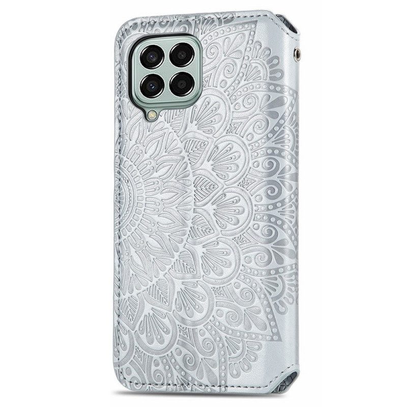 Bescherming Hoesje voor Samsung Galaxy M53 5G Folio-hoesje Mandala