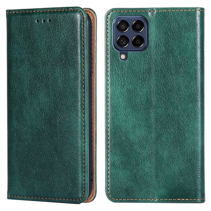 Bescherming Hoesje voor Samsung Galaxy M53 5G Folio-hoesje Retro Kunstleer