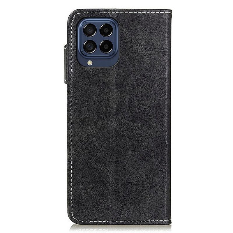 Folio-hoesje voor Samsung Galaxy M53 5G Artistieke Knop