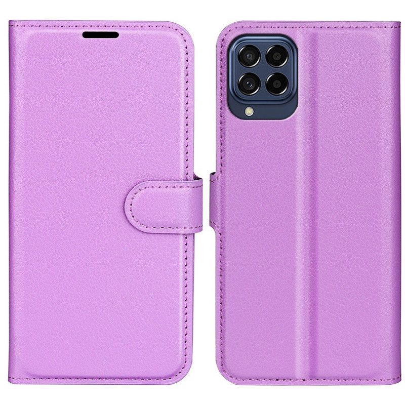 Folio-hoesje voor Samsung Galaxy M53 5G Klassiek