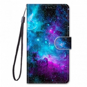 Folio-hoesje voor Samsung Galaxy M53 5G Kosmische Hemel