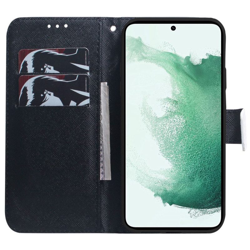 Folio-hoesje voor Samsung Galaxy M53 5G Puppy-droom