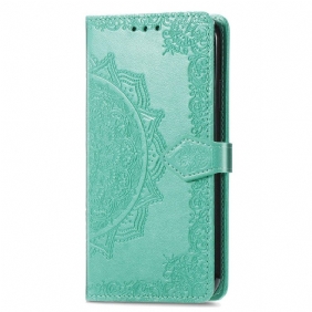 Folio-hoesje voor Samsung Galaxy M53 5G Uitstekende Mandala