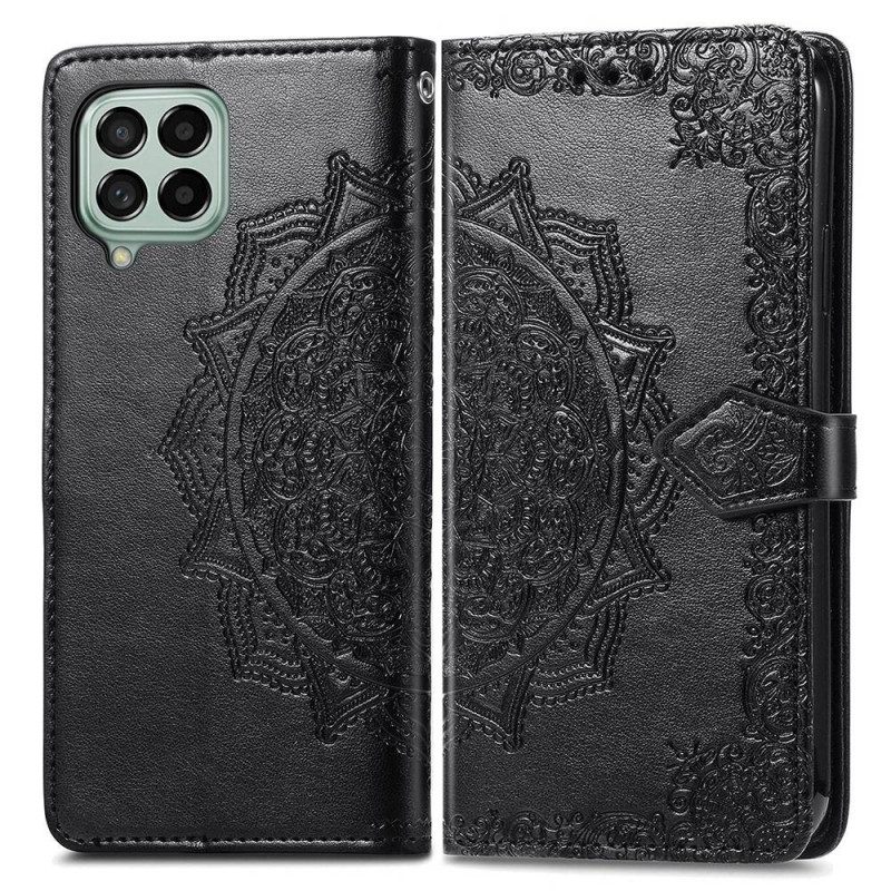 Folio-hoesje voor Samsung Galaxy M53 5G Uitstekende Mandala