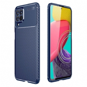 Hoesje voor Samsung Galaxy M53 5G Flexibele Koolstofvezel