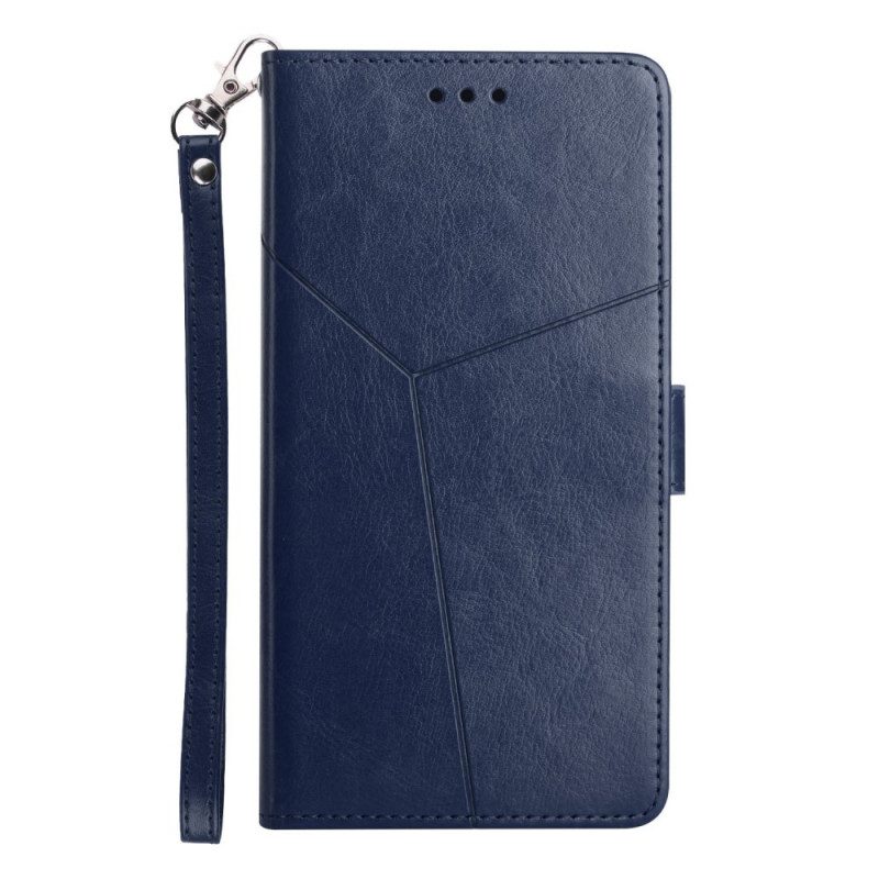 Leren Hoesje voor Samsung Galaxy M53 5G Stijl Leer Y Design