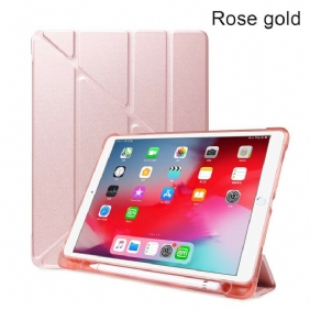 Bescherming Hoesje voor iPad 10.2" (2020) (2019) Origami Pennenhouder