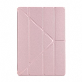 Bescherming Hoesje voor iPad 10.2" (2020) (2019) Origami Van Kunstleer