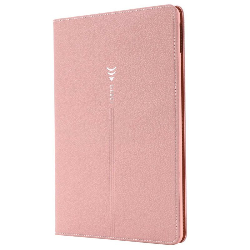 Case voor iPad 10.2" (2020) (2019) Gebei Kunstleer Lychee