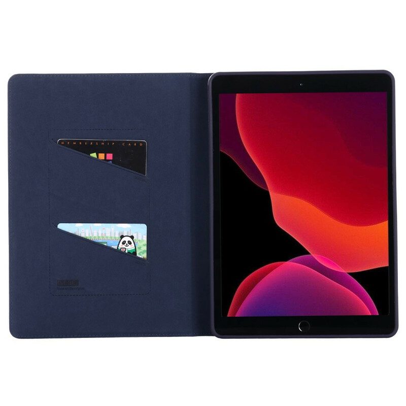 Cover voor iPad 10.2" (2020) (2019) Kunstleer Gebei