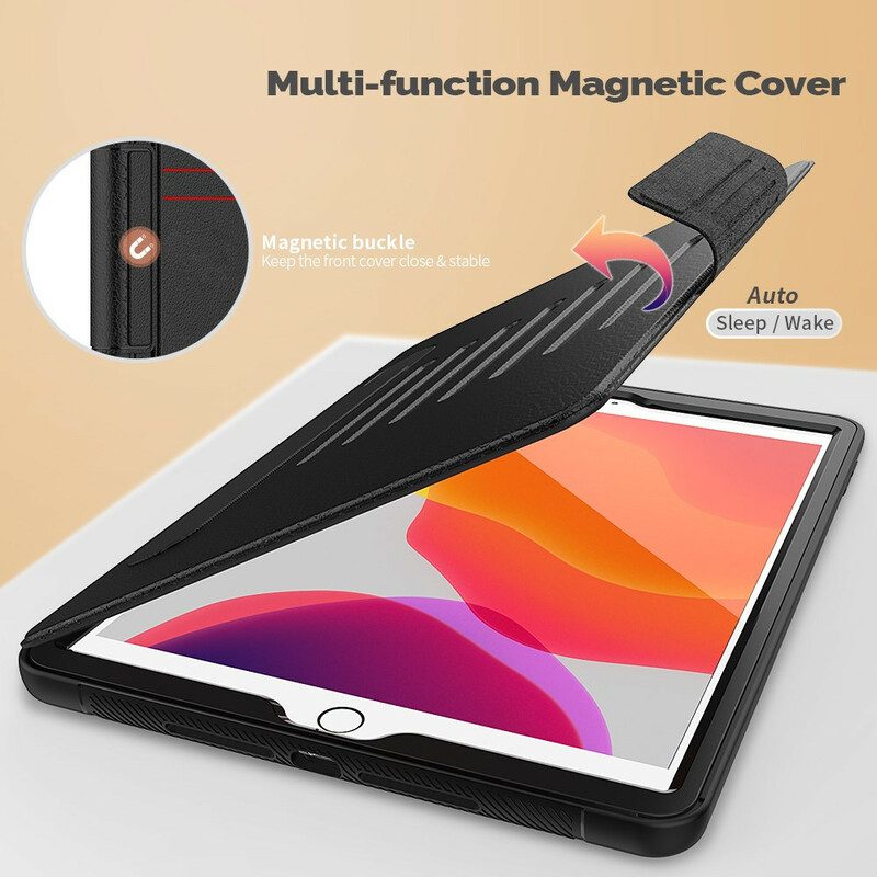 Cover voor iPad 10.2" (2020) (2019) Multi-hoek En Stylus Houder