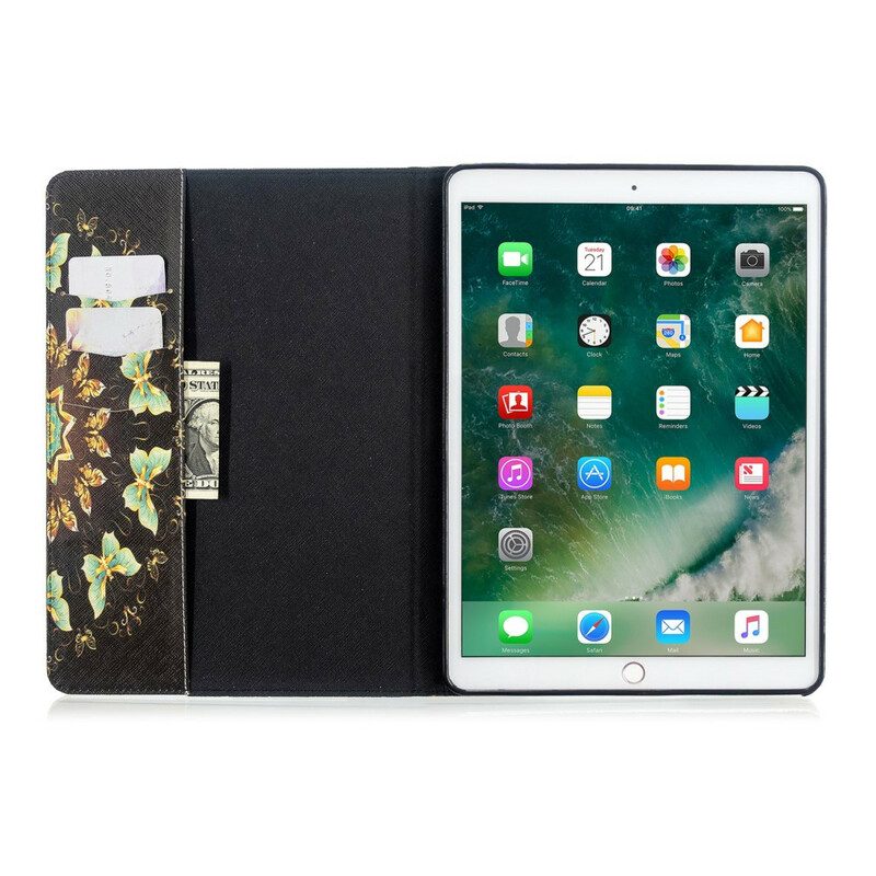 Cover voor iPad 10.2" (2020) (2019) Schitterende Vlinders