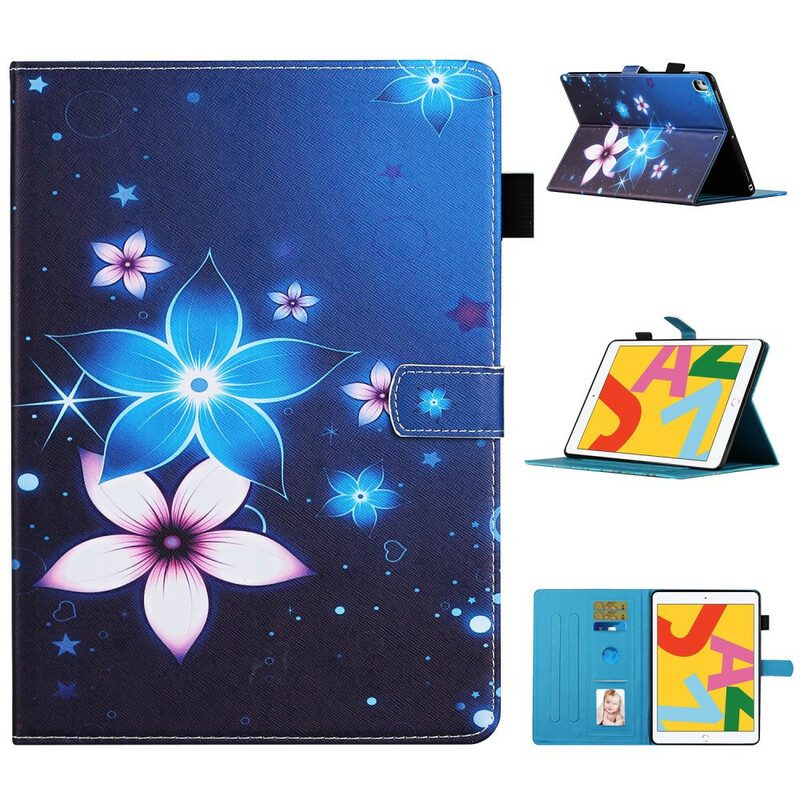 Flip Case voor iPad 10.2" (2020) (2019) Bloemen