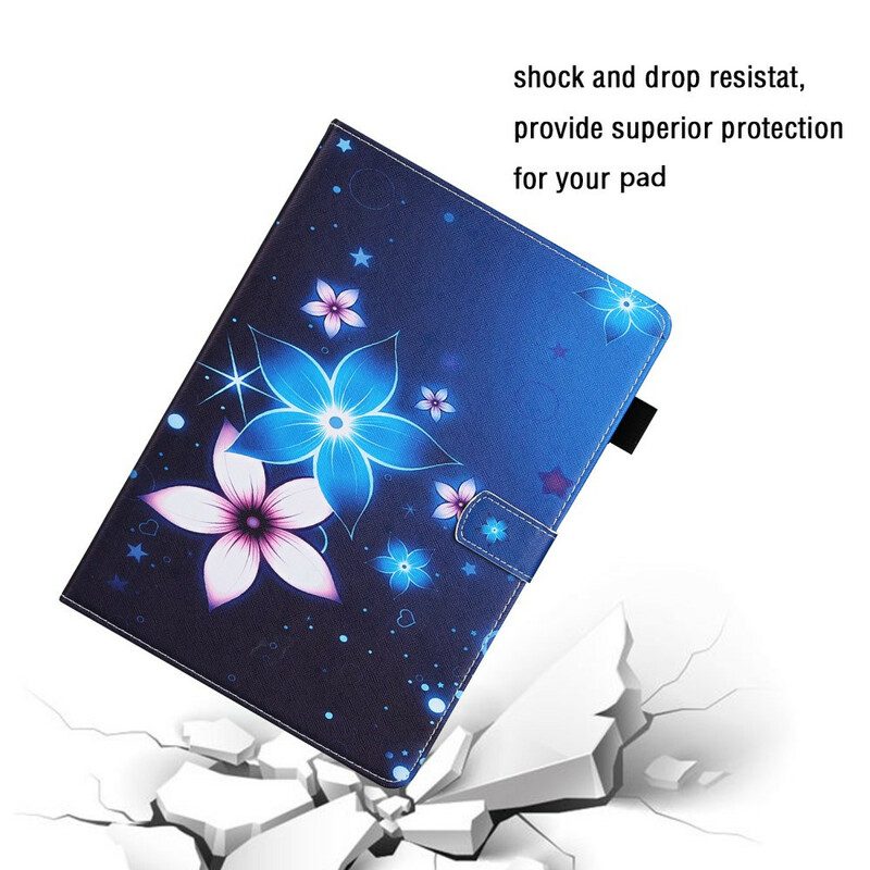 Flip Case voor iPad 10.2" (2020) (2019) Bloemen