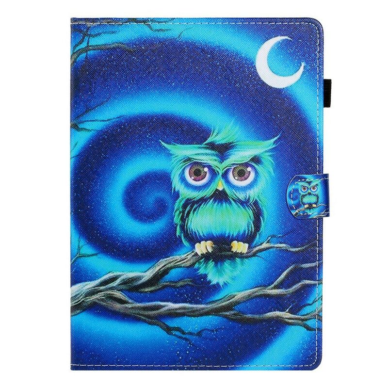 Flip Case voor iPad 10.2" (2020) (2019) Grappige Vogel