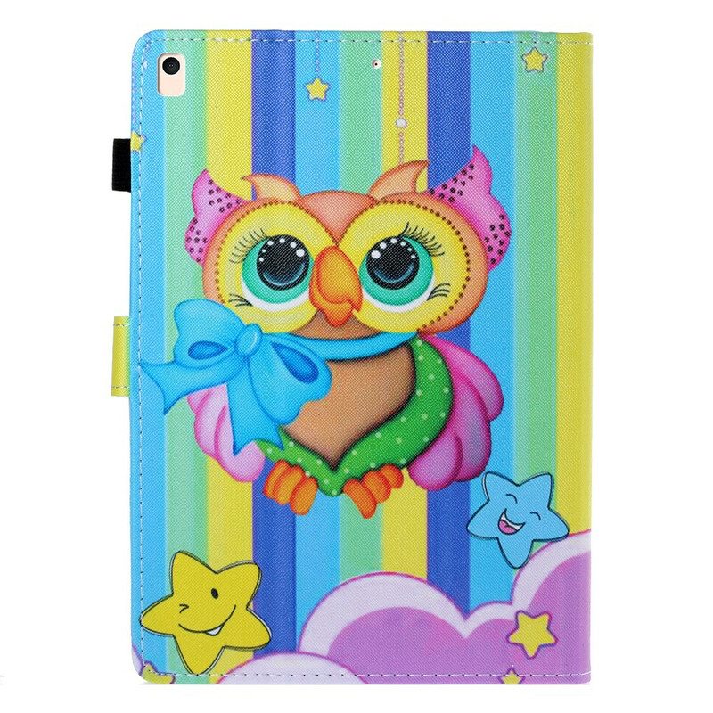 Flip Case voor iPad 10.2" (2020) (2019) Grappige Vogel