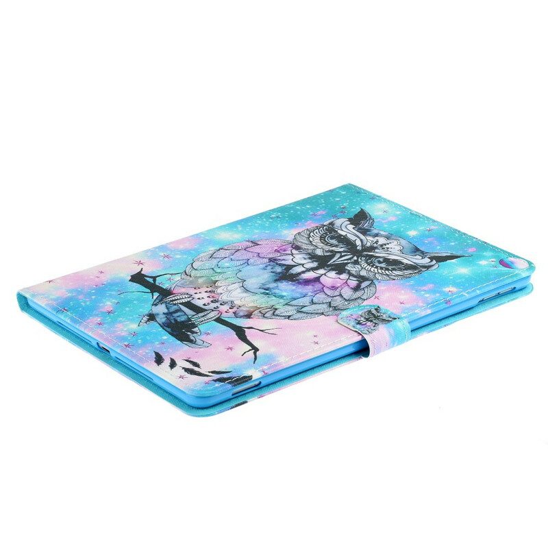 Flip Case voor iPad 10.2" (2020) (2019) Koning Uil