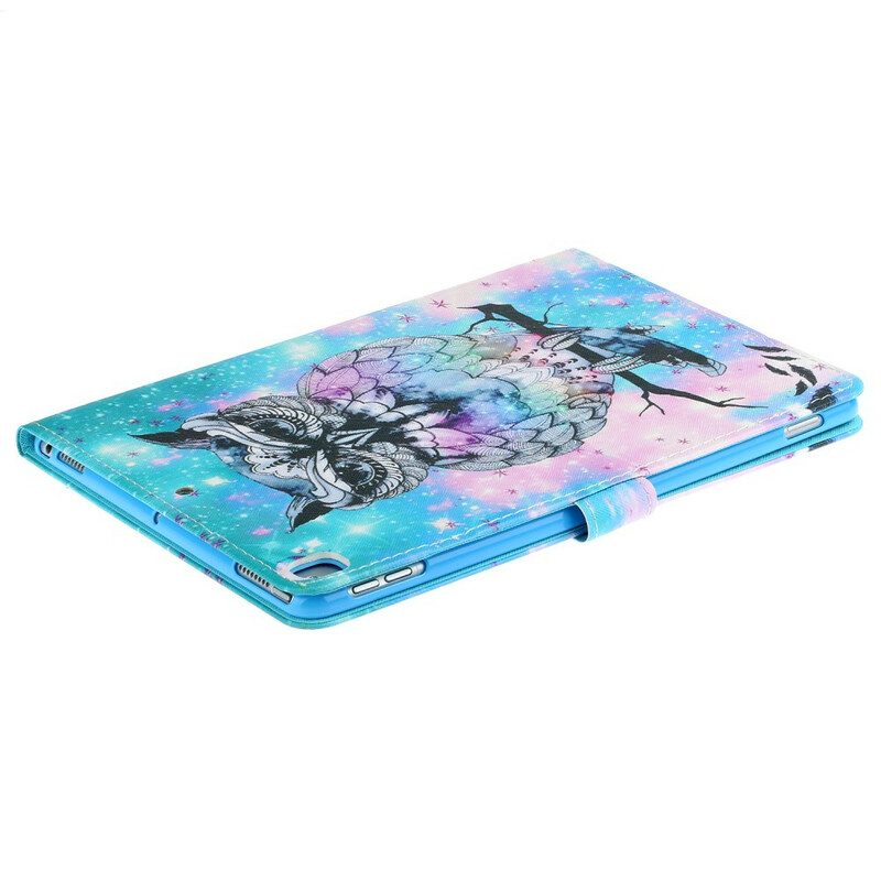 Flip Case voor iPad 10.2" (2020) (2019) Koning Uil