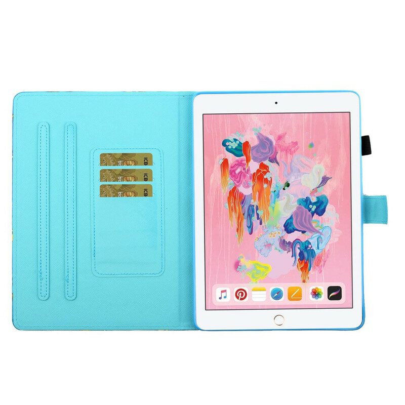 Flip Case voor iPad 10.2" (2020) (2019) Koning Uil