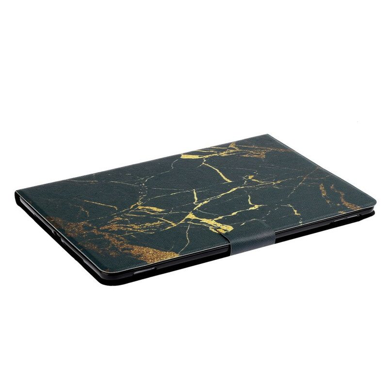 Flip Case voor iPad 10.2" (2020) (2019) Marmeren Stijl