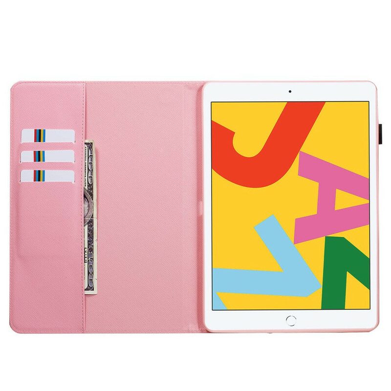 Flip Case voor iPad 10.2" (2020) (2019) Rode Takken