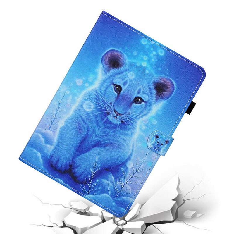 Folio-hoesje voor iPad 10.2" (2020) (2019) Baby Tijger