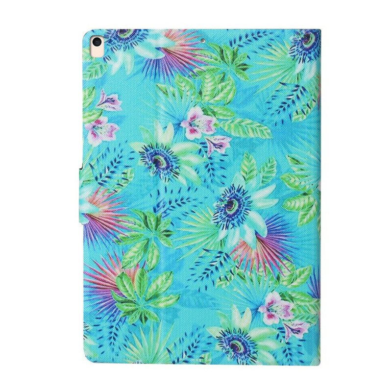 Folio-hoesje voor iPad 10.2" (2020) (2019) Bloemen En Bladeren