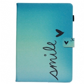 Folio-hoesje voor iPad 10.2" (2020) (2019) Glimlach