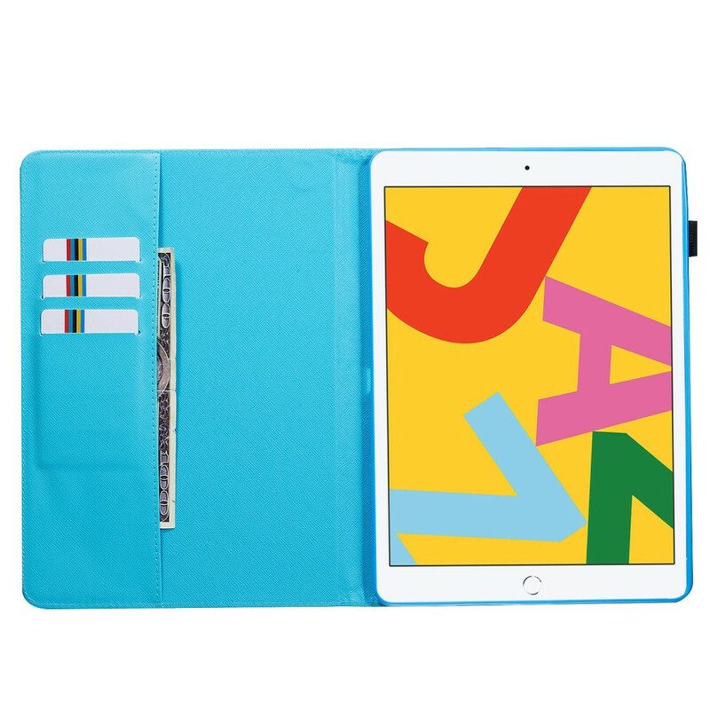 Folio-hoesje voor iPad 10.2" (2020) (2019) Glimlach