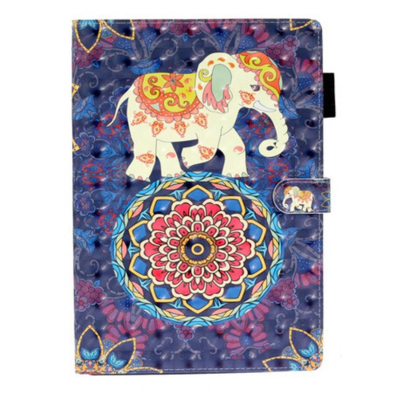 Folio-hoesje voor iPad 10.2" (2020) (2019) Indische Olifanten