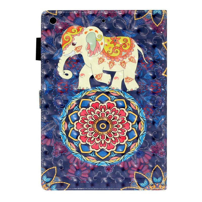 Folio-hoesje voor iPad 10.2" (2020) (2019) Indische Olifanten