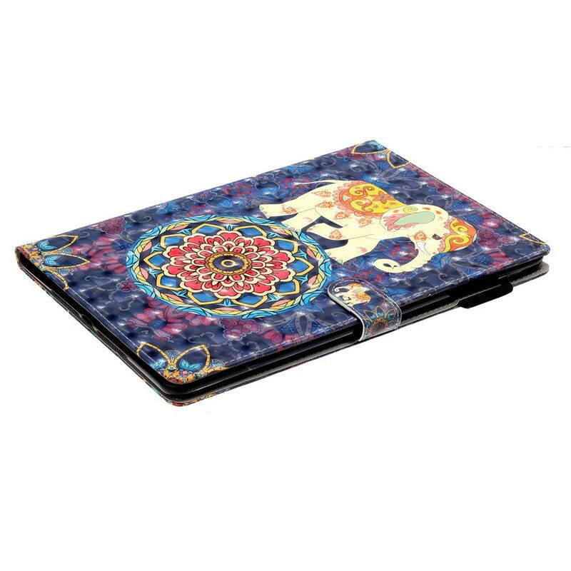 Folio-hoesje voor iPad 10.2" (2020) (2019) Indische Olifanten