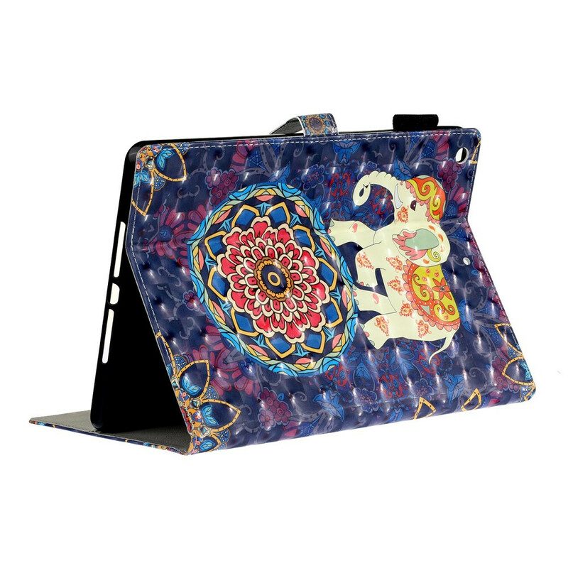 Folio-hoesje voor iPad 10.2" (2020) (2019) Indische Olifanten