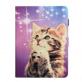 Folio-hoesje voor iPad 10.2" (2020) (2019) Kitten Sterren