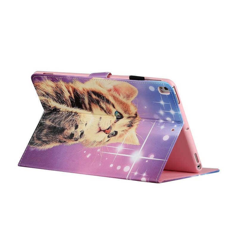 Folio-hoesje voor iPad 10.2" (2020) (2019) Kitten Sterren