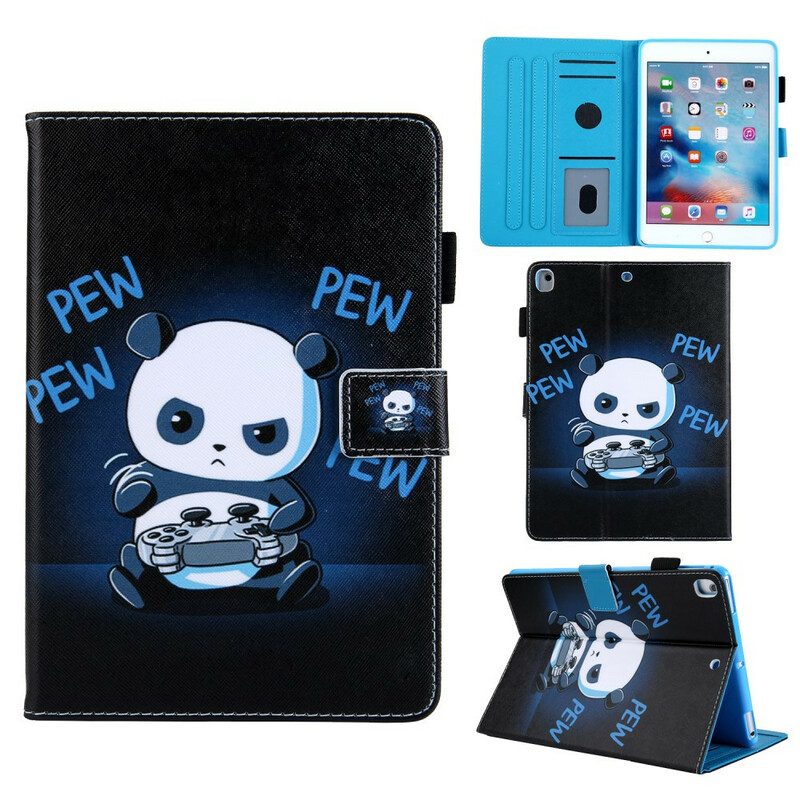 Folio-hoesje voor iPad 10.2" (2020) (2019) Panda Kerkbank