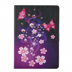 Folio-hoesje voor iPad 10.2" (2020) (2019) Vlinder Fee